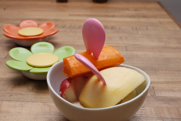 【生活玩物】吃水果也要有態度  Lucky rice花伴水果叉