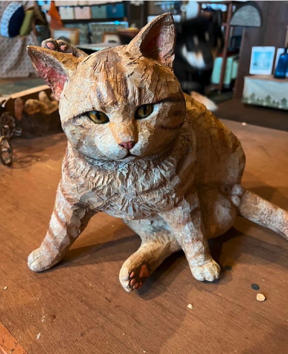 屏東看海美術館「極度日常」展覽!日本藝術家橋本美緒、花房櫻的可愛貓狗雕刻創作