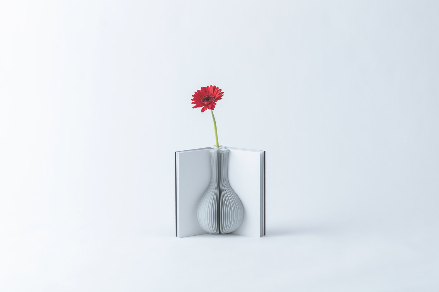 日本立體書摺紙花瓶「Flowery Tale」！設計品牌MECLI結合書本摺紙的創意花瓶| 大人物- 95200