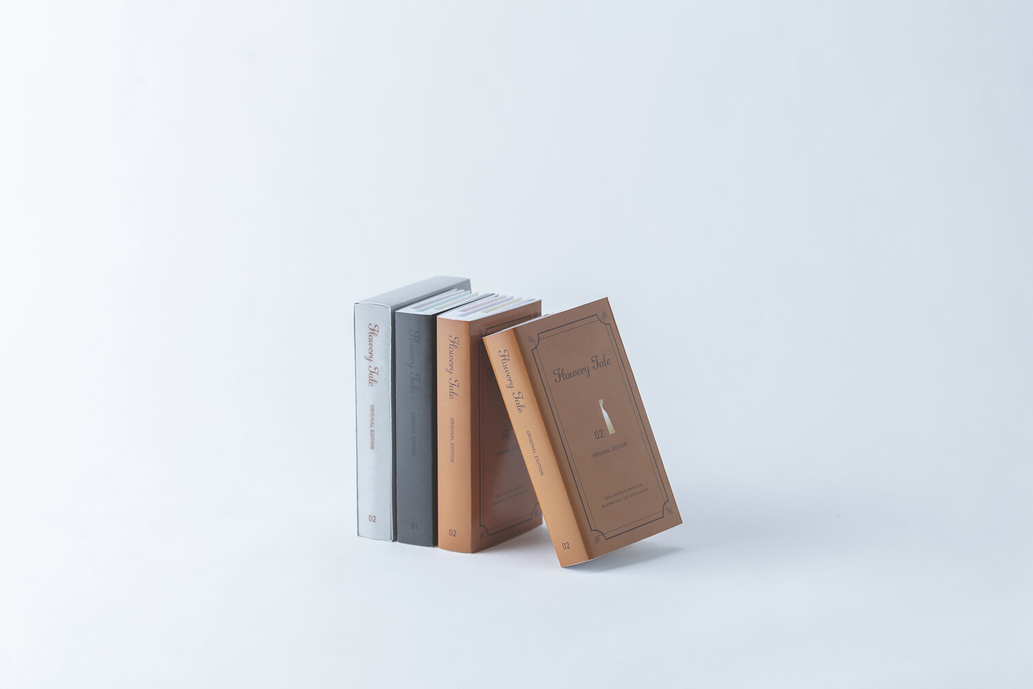 日本立體書摺紙花瓶「Flowery Tale」！設計品牌MECLI結合書本摺紙的創意花瓶