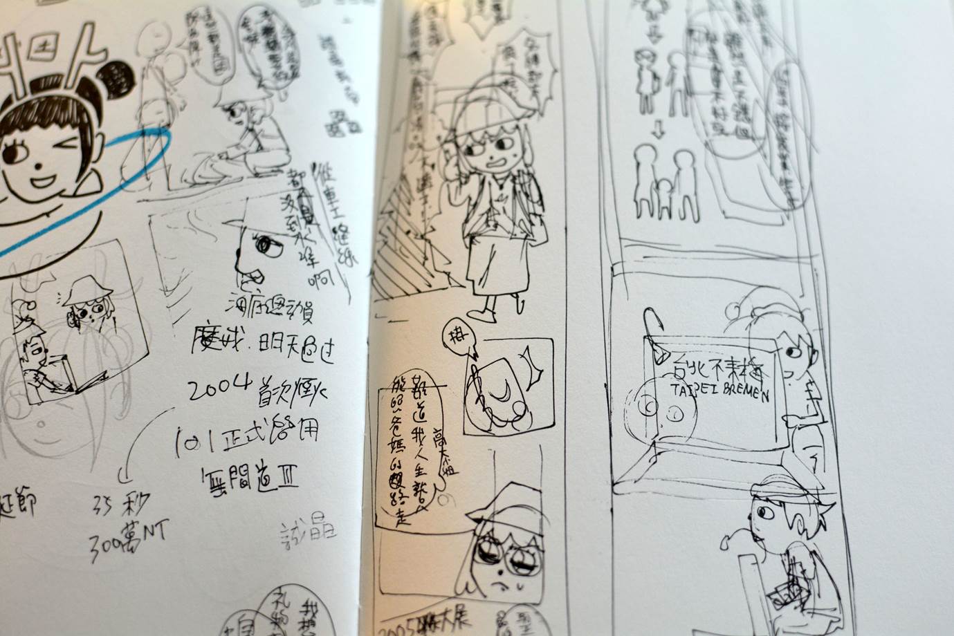 Foufou10th特別專訪:米奇鰻漫畫擺攤人生-年輕不來台北會後悔!