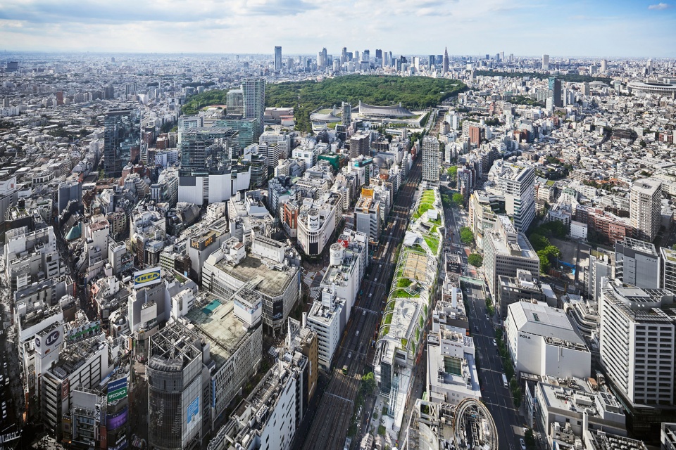 東京澀谷新地標「宮下公園MIYASHITA PARK」！結合公園、購物、旅館的空中綠色廊道