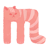 Meow～喵星人的「喵體字」，萌姿態就在細節裡