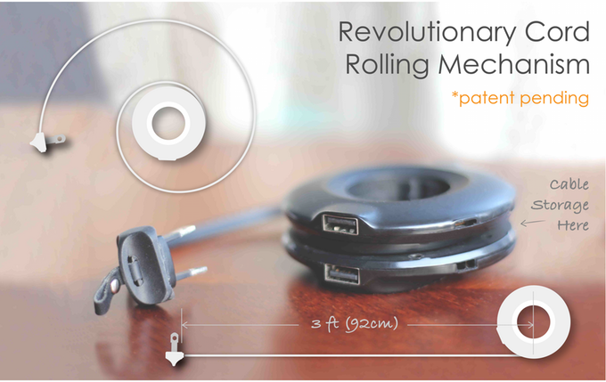 【有.設計uDesign】MOGIC Power Donut&Bagel,圓陣型插座讓插頭不打架!