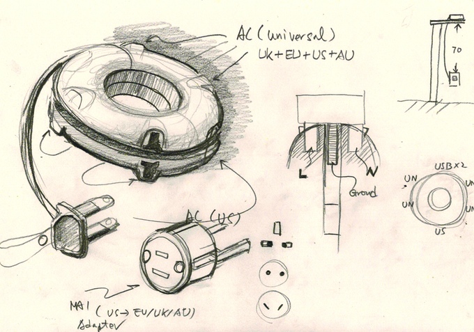 解決所有插電的煩惱 - MOGICS 甜甜圈延長線