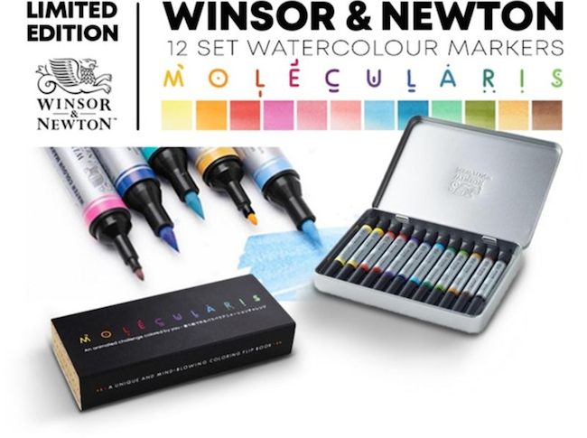 可愛分子動起來！來自西班牙的 Molecularis 著色動畫書