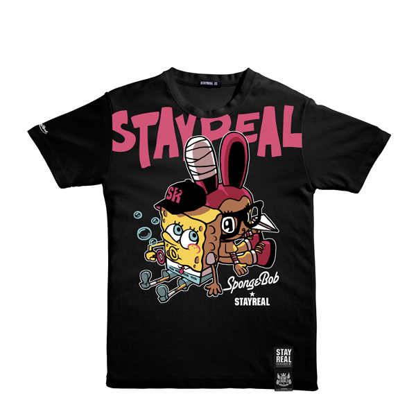 【消費情報】STAYREAL與海綿寶寶攜手聯名 酷頑創意跨界登場