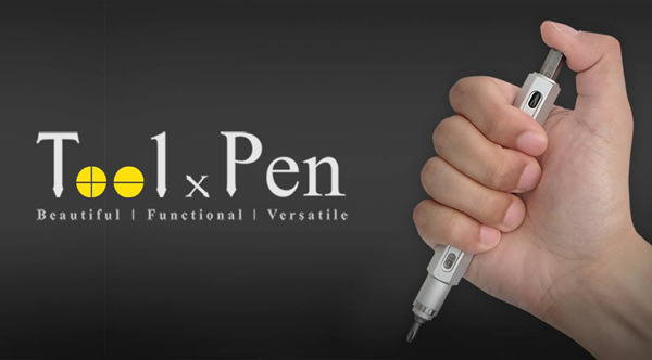 螺絲起子筆？工具控注意！修繕界貴公子Tool Pen 正式登台！