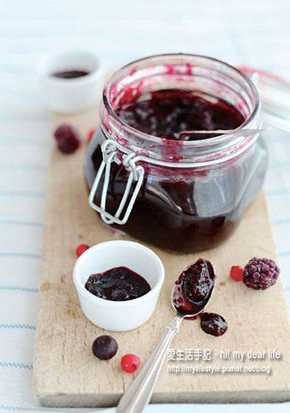 北歐丹麥廚房-早餐調味好幫手！綜合莓果醬