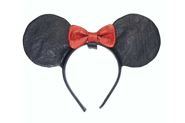 時尚名流版米妮耳髮圈，精品名牌創作的米妮耳朵