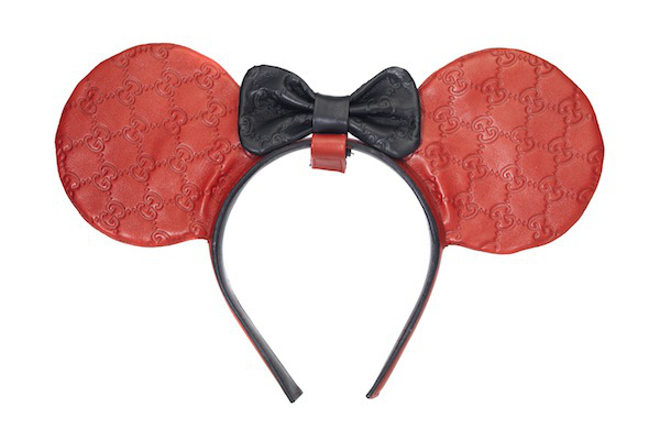 時尚名流版米妮耳髮圈，精品名牌創作的米妮耳朵