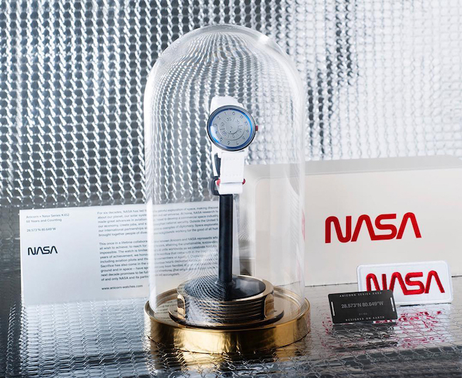 太空探索 60 年，NASA x Anicorn 聯名超美紀念錶