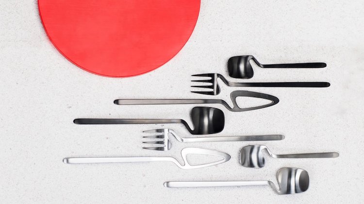 Nendo Skeleton 餐具系列 吃頓飯也能很優雅