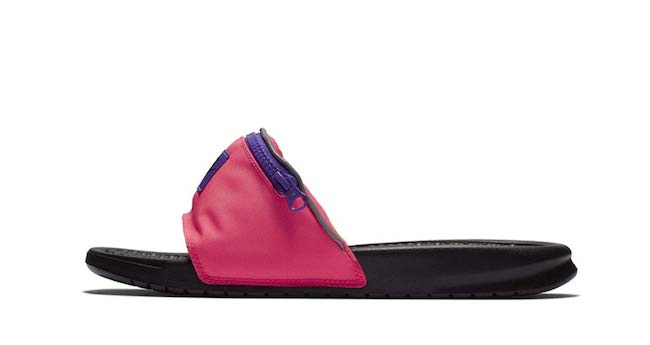 鑰匙零錢全擱這，挑戰輕便外出新極限－NIKE Fanny Pack 拖鞋