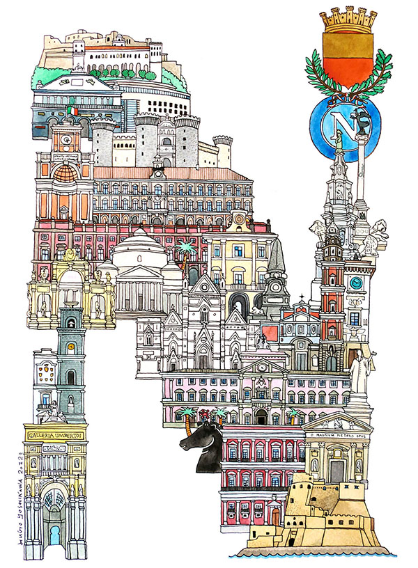 26 個歐洲城市特色,變身成為英文字母