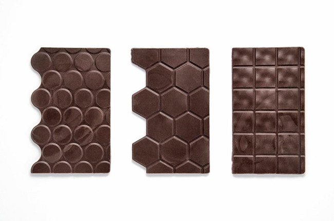 咬一口上好的瓷磚？巴黎地鐵 40 周年幾何巧克力