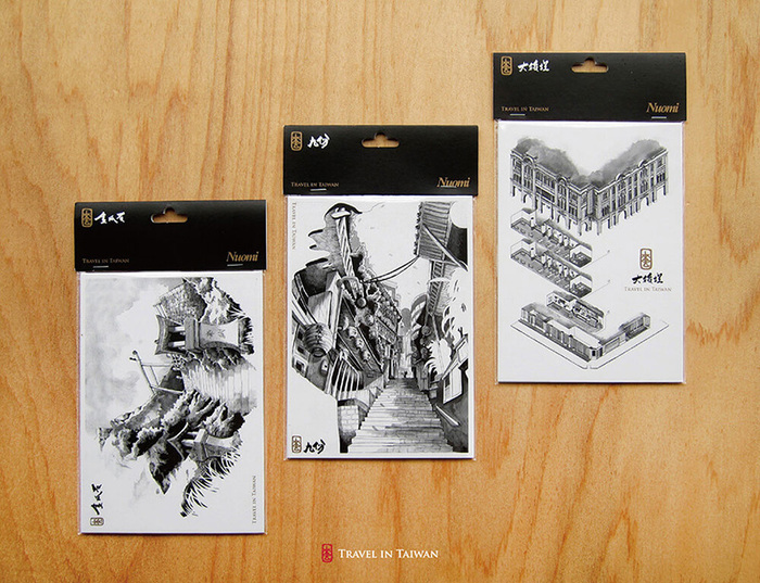 陳于峰用插畫旅行 勾勒建築畫出歷史