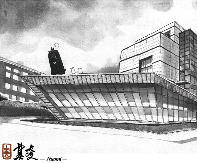 【設計大人物】Nuomi 的插畫旅行地圖---雨都基隆