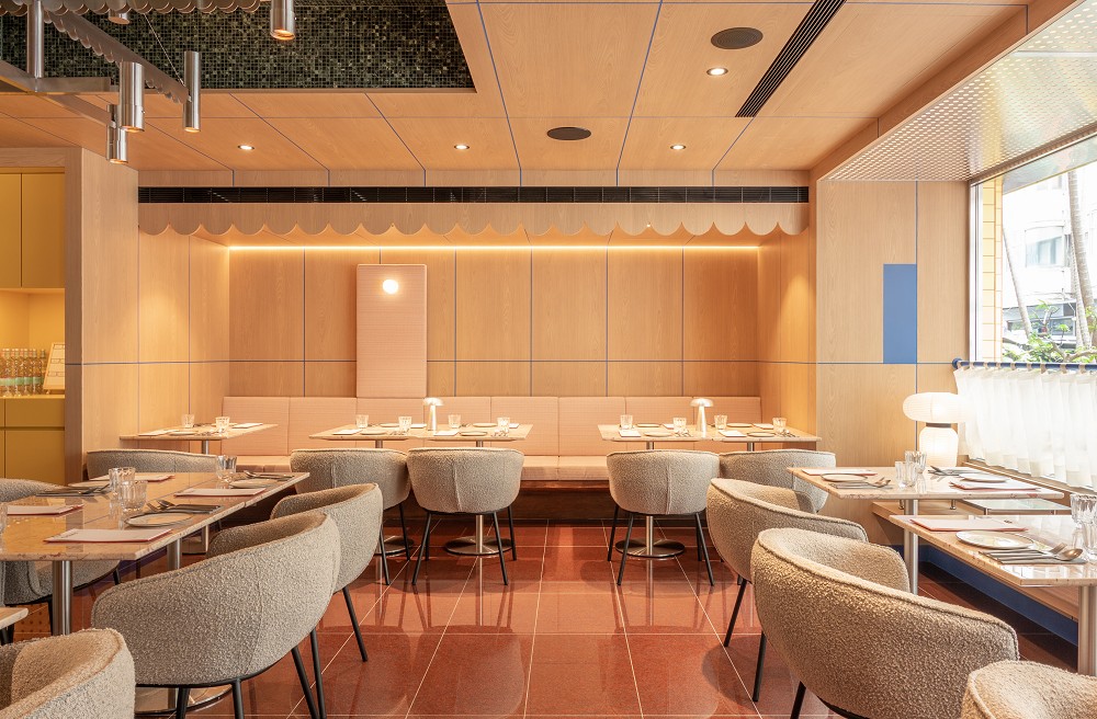 台北「Ochre」瑪黑家居全新餐飲品牌!攜手本事空間打造赭色、大地元素的摩登餐廳
