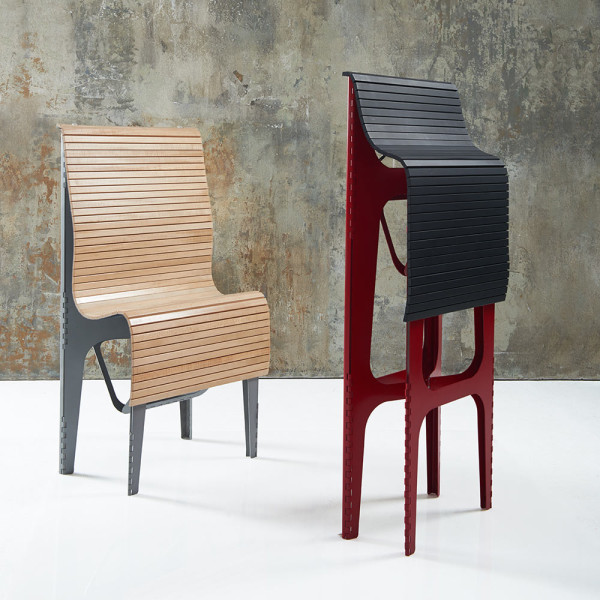 中式竹蓆結合西式工業設計，超棒收納感 Ollie 折疊系家具