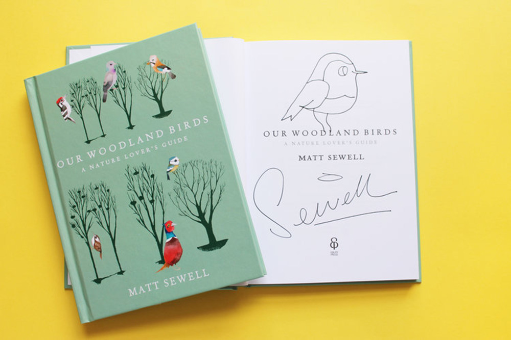 最懂鳥類的插畫家！英國藝術家 Matt Sewell 筆下可愛迷人的鳥類插畫創作