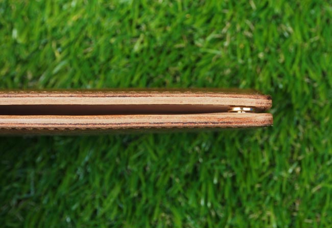 皮革與樹木的自然韻律,會呼吸的皮夾《PARSEC 樹革》