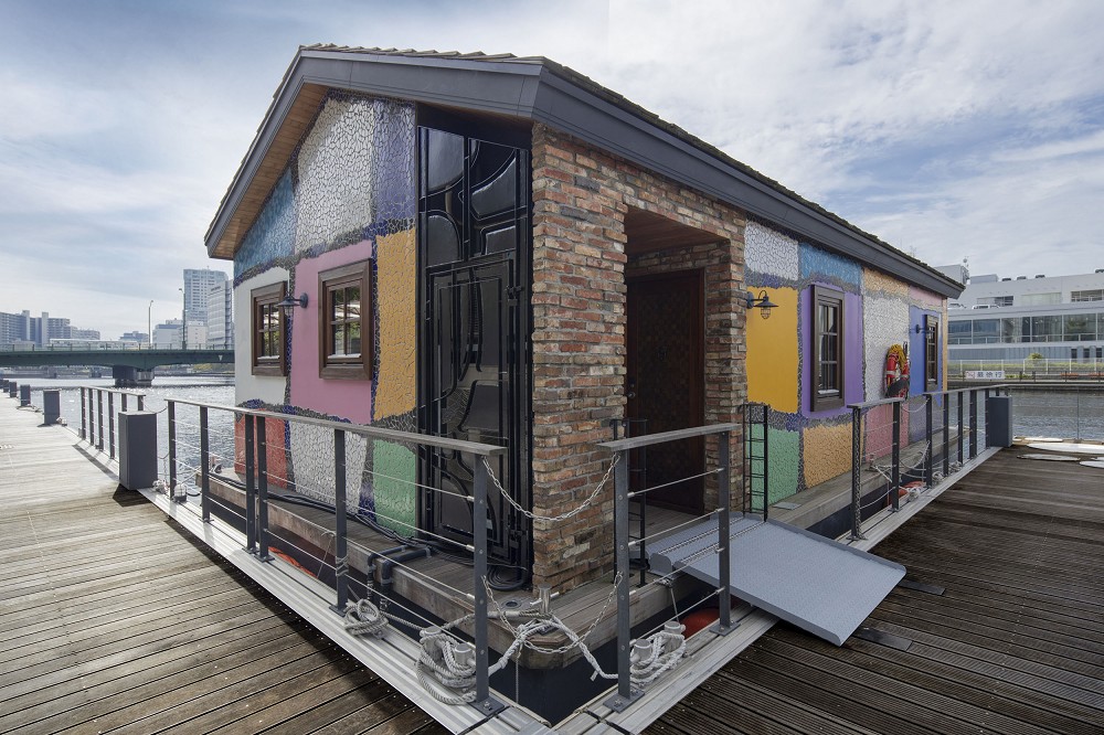東京「天王洲Isle」浮島一日遊！走逛繽紛顏料牆專賣店、藝廊咖啡館、船屋旅館
