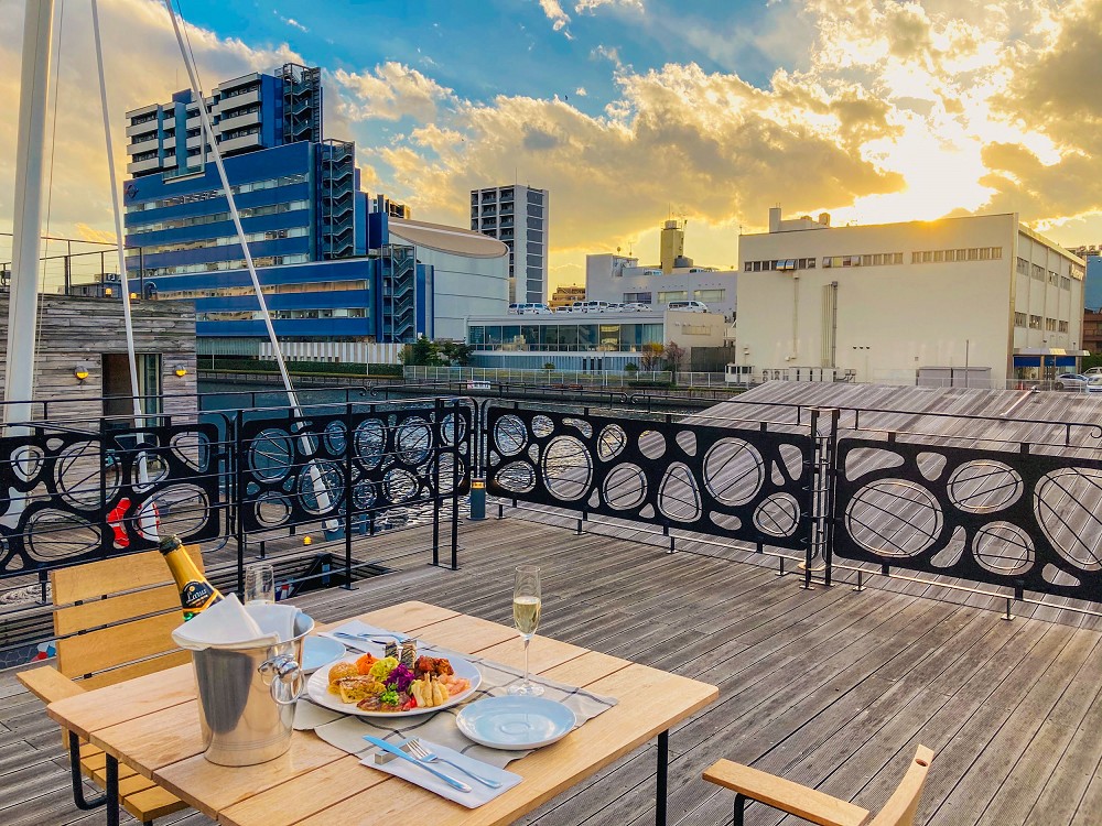 東京「天王洲Isle」浮島一日遊！走逛繽紛顏料牆專賣店、藝廊咖啡館、船屋旅館