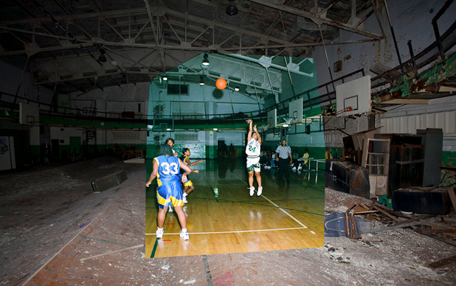 廢棄校園的『過去與現在』攝影集