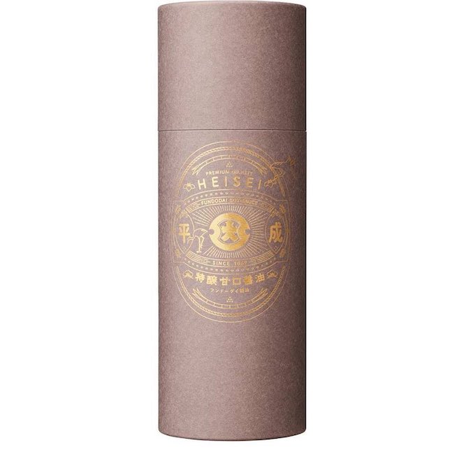 紀念平成時代結束，日本傳統醬油老店精品級包裝設計