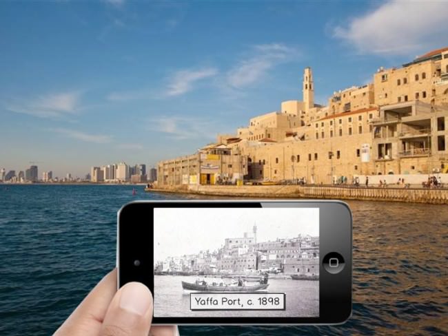 用 PIVOT app，透過手機螢幕直接看到舊街景樣貌