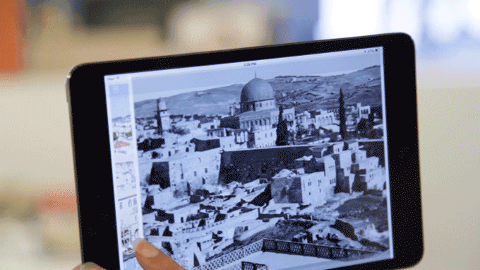 用 PIVOT app，透過手機螢幕直接看到舊街景樣貌