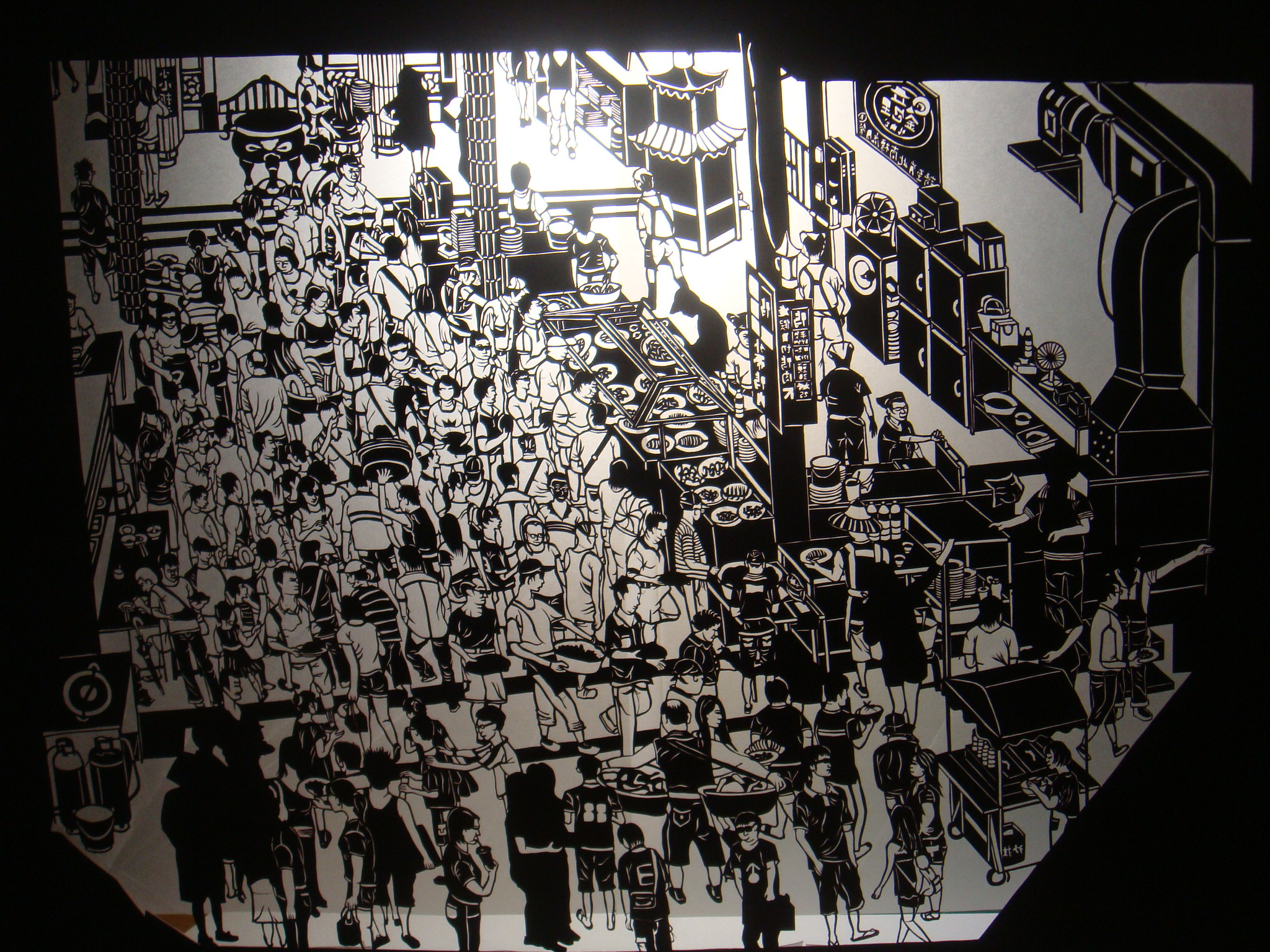 333 張 A4 紙的感動，紙雕版台灣百景上河圖