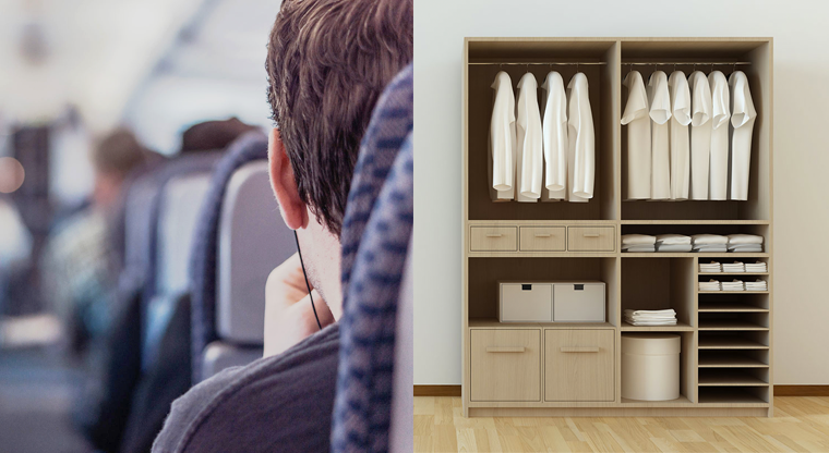 高度出差者專屬：在另一個國家，設個衣櫃