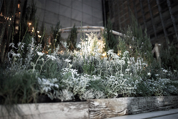 坐落在銀座 Hermès 前的超美迷你冬季森林溜冰場