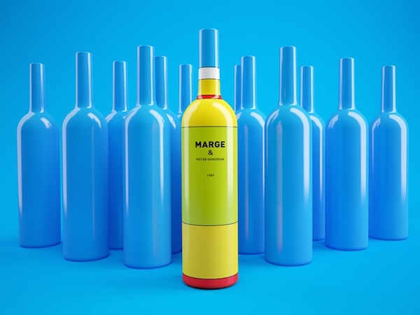 用酒瓶包裝跟大師致敬!搞怪又認真的辛普森家庭紅酒