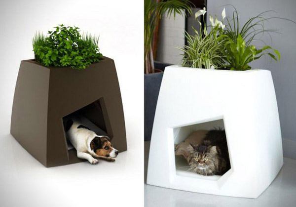 11 個前衛設計的現代寵物睡床