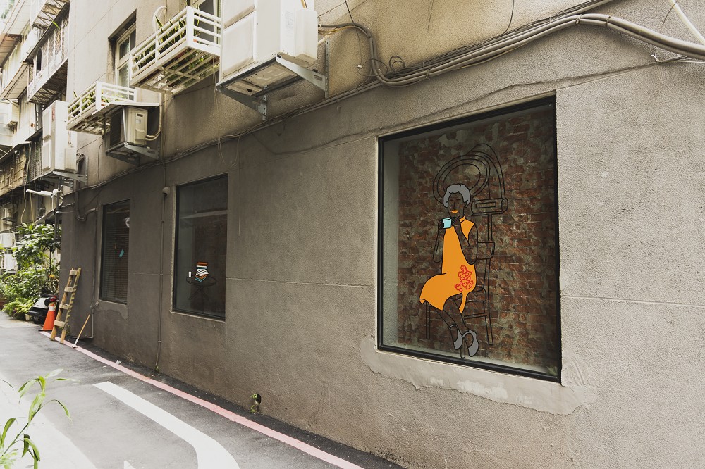 台北街角遇見設計！「厚臺北」17件插畫、文學、書寫藝術裝置亮相同安街、中山雙連