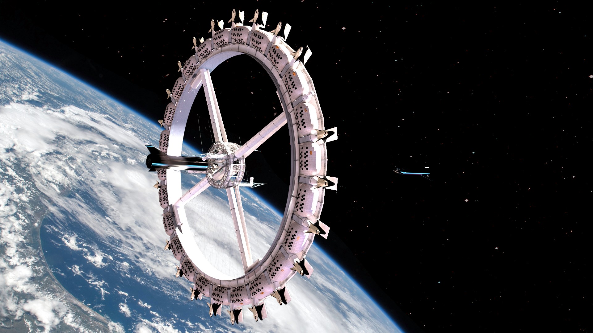 全球首間太空旅館27年登場 美國公司欲打造90分鐘繞地球一圈的太空迪士尼旅宿 大人物