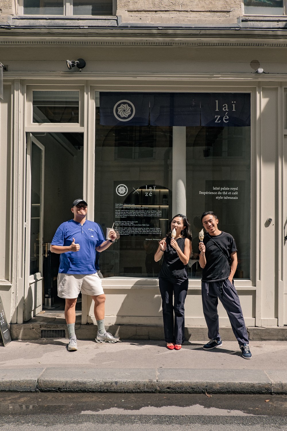 台南蜷尾家快閃巴黎！聯名華人茶飲店laïzé推限定3款夏季冰淇淋
