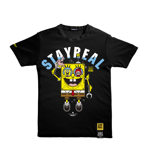 【消費情報】STAYREAL與海綿寶寶攜手聯名 酷頑創意跨界登場