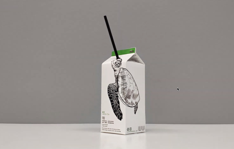 海龜鼻孔插吸管，嚇到你不敢用！台灣 D&A Lab 師生警世創意包裝「搶救與保育」奪紅點設計大獎
