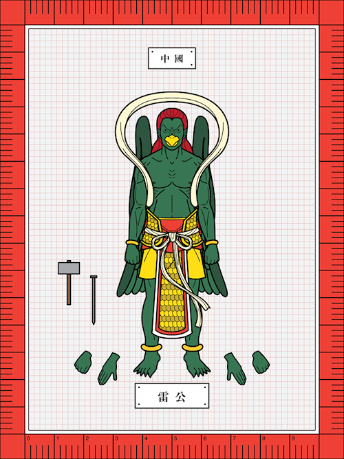 雷神不只索爾！世界雷神圖鑑讓你一次擁有