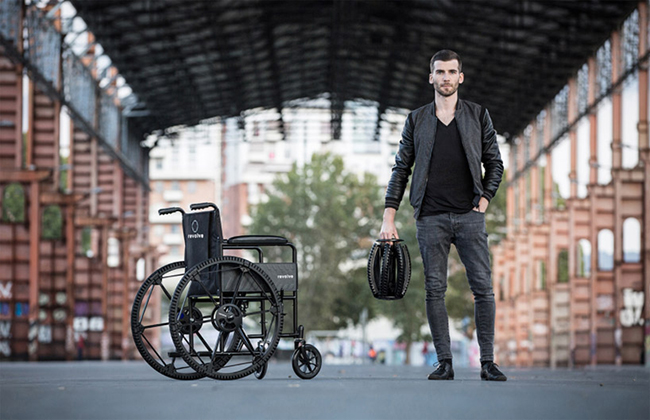 無氣摺疊輪胎 Revolve，輕鬆一手抓起浪跡天涯