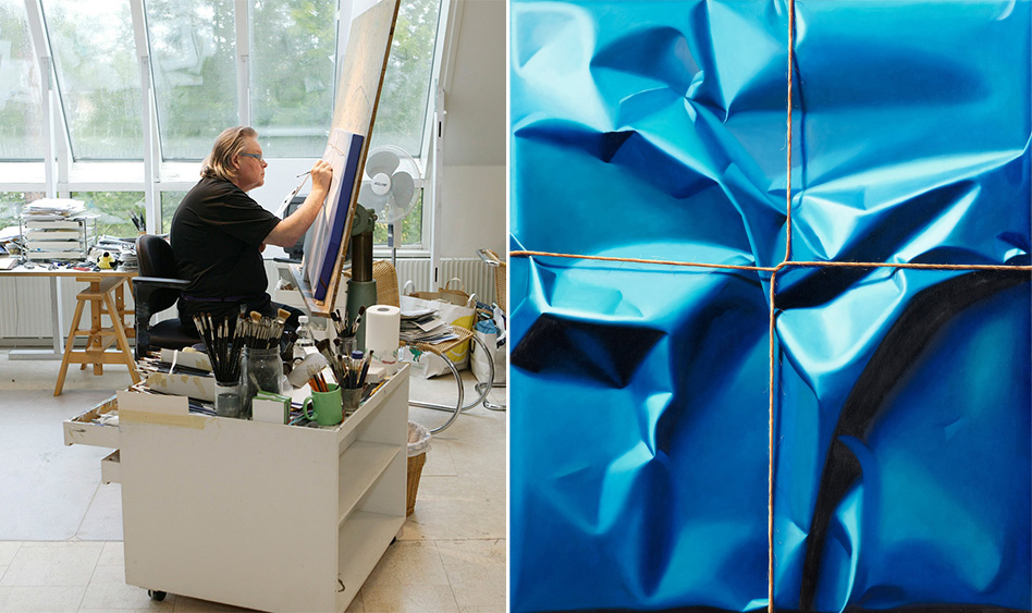 看得到拆不掉！Rjo Edelmann 超強擬態包裹油畫 