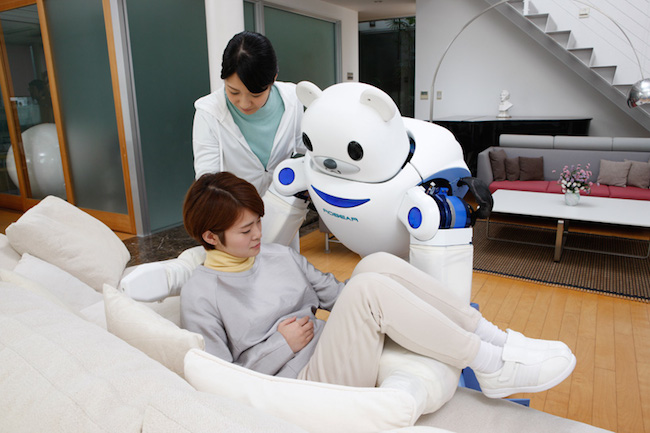 為你分擔居家照護的療癒系機器人── ROBEAR