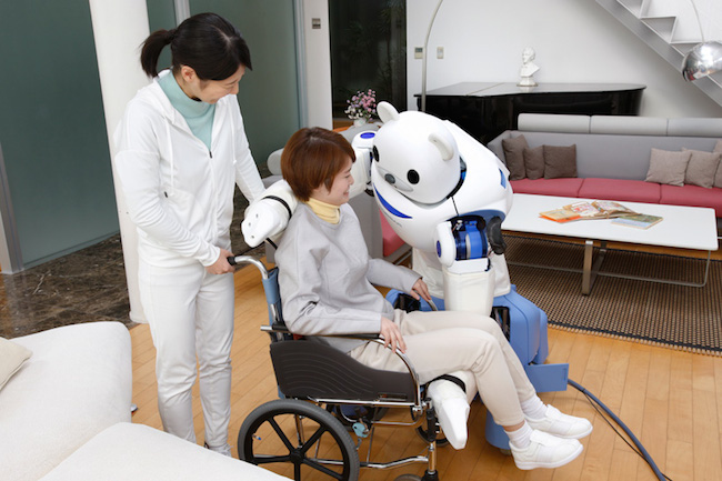 為你分擔居家照護的療癒系機器人── ROBEAR
