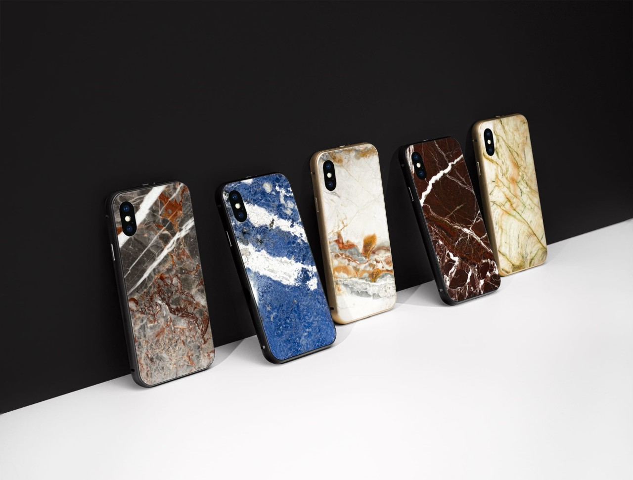 三億年礦石化身手機殼，一個讓你捨得把手機螢幕向下放的理由