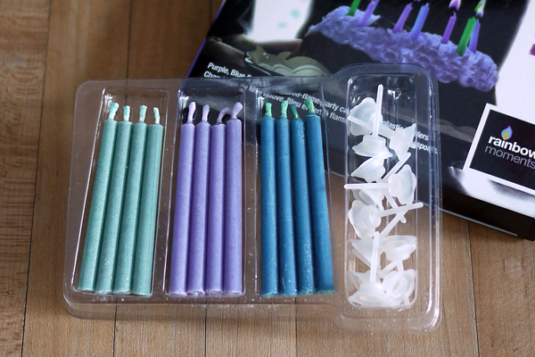 【生活玩物】生日蠟燭不再只是個問號，彩虹時光火焰蠟燭