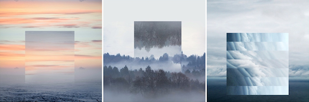 如夢似幻的鏡面風景攝影後製效果